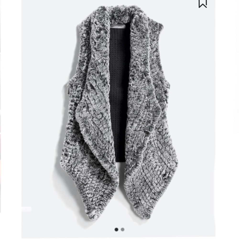 Stitch Fix Bagatelle Trulee Faux Fur Vest, Large